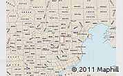 Classic Style Map of ZIP code 48310