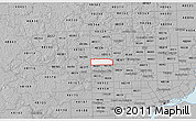 Gray 3D Map of ZIP code 48322