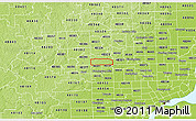 Physical 3D Map of ZIP code 48322