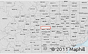 Silver Style 3D Map of ZIP code 48322