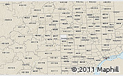 Classic Style 3D Map of ZIP code 48331