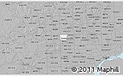 Gray 3D Map of ZIP code 48331