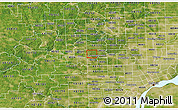 Satellite 3D Map of ZIP code 48331
