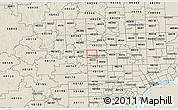 Shaded Relief 3D Map of ZIP code 48331