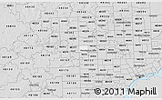 Silver Style 3D Map of ZIP code 48331