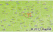 Physical 3D Map of ZIP code 48507