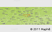 Physical Panoramic Map of ZIP code 48507