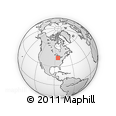 Outline Map of ZIP Code 48842