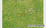 Satellite Map of ZIP code 48876