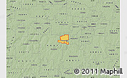 Savanna Style Map of ZIP code 48876