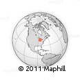 Outline Map of ZIP Code 48876