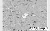 Gray Map of ZIP code 48890