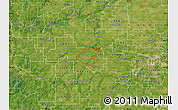 Satellite Map of ZIP code 48890