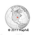 Outline Map of ZIP Code 49004