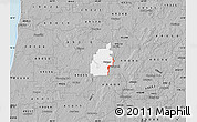 Gray Map of ZIP code 49078