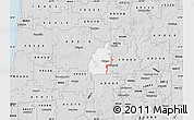 Silver Style Map of ZIP code 49078