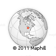 Outline Map of ZIP Code 49078
