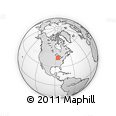 Outline Map of ZIP Code 49316