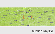 Physical Panoramic Map of ZIP code 49316