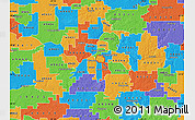 Political Map of ZIP code 49507