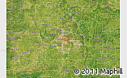 Satellite Map of ZIP code 49507