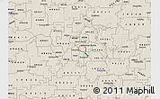 Shaded Relief Map of ZIP code 49507