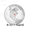 Outline Map of ZIP Code 49640