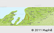 Physical Panoramic Map of ZIP code 49648