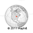 Outline Map of ZIP Code 49660