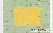 Savanna Style Map of Calhoun County