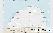 Classic Style Map of Huron County