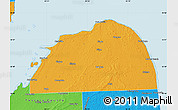 Political Map of Huron County