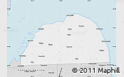 Silver Style Map of Huron County