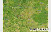 Satellite Map of Isabella County