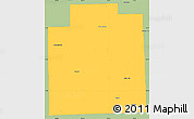 Savanna Style Simple Map of Lapeer County