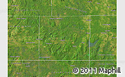 Satellite Map of Montmorency County