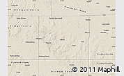 Shaded Relief Map of Montmorency County