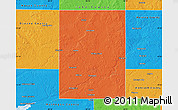 Political Map of Newaygo County