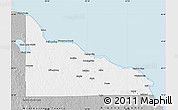 Gray Map of Presque Isle County