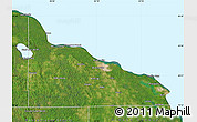 Satellite Map of Presque Isle County