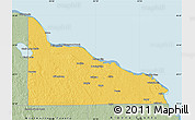 Savanna Style Map of Presque Isle County