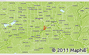 Physical 3D Map of ZIP code 55111