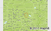 Physical Map of ZIP code 55127