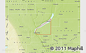 Physical Map of ZIP code 56219