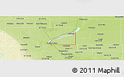 Physical Panoramic Map of ZIP code 56219