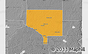 Political Map of Anoka County, desaturated