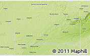 Physical 3D Map of Carlton County