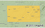 Savanna Style 3D Map of Carlton County