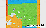 Political Map of Itasca County