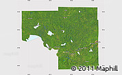 Satellite Map of Itasca County, cropped outside